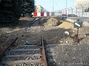 Kolejové rozvětvení na vlečce