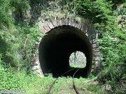 Samopšectý portál tunelu Ledečský II