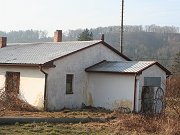 Západní křídlo výpravní budovy
