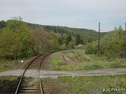 Jlovsk zhlav a pejezd v km 23,384