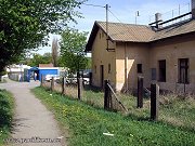 Opuštěná budova zastávky