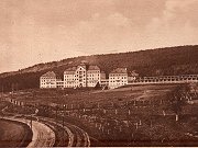 Prosenick sanatorium od jihu