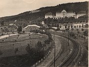 Sanatorium a eleznin tra