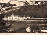 Sanatorium a lehrny od jihovchodu