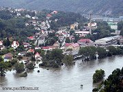 Zatopen vransk obec