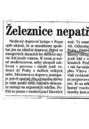 lnek - eleznice nepat do starho eleza